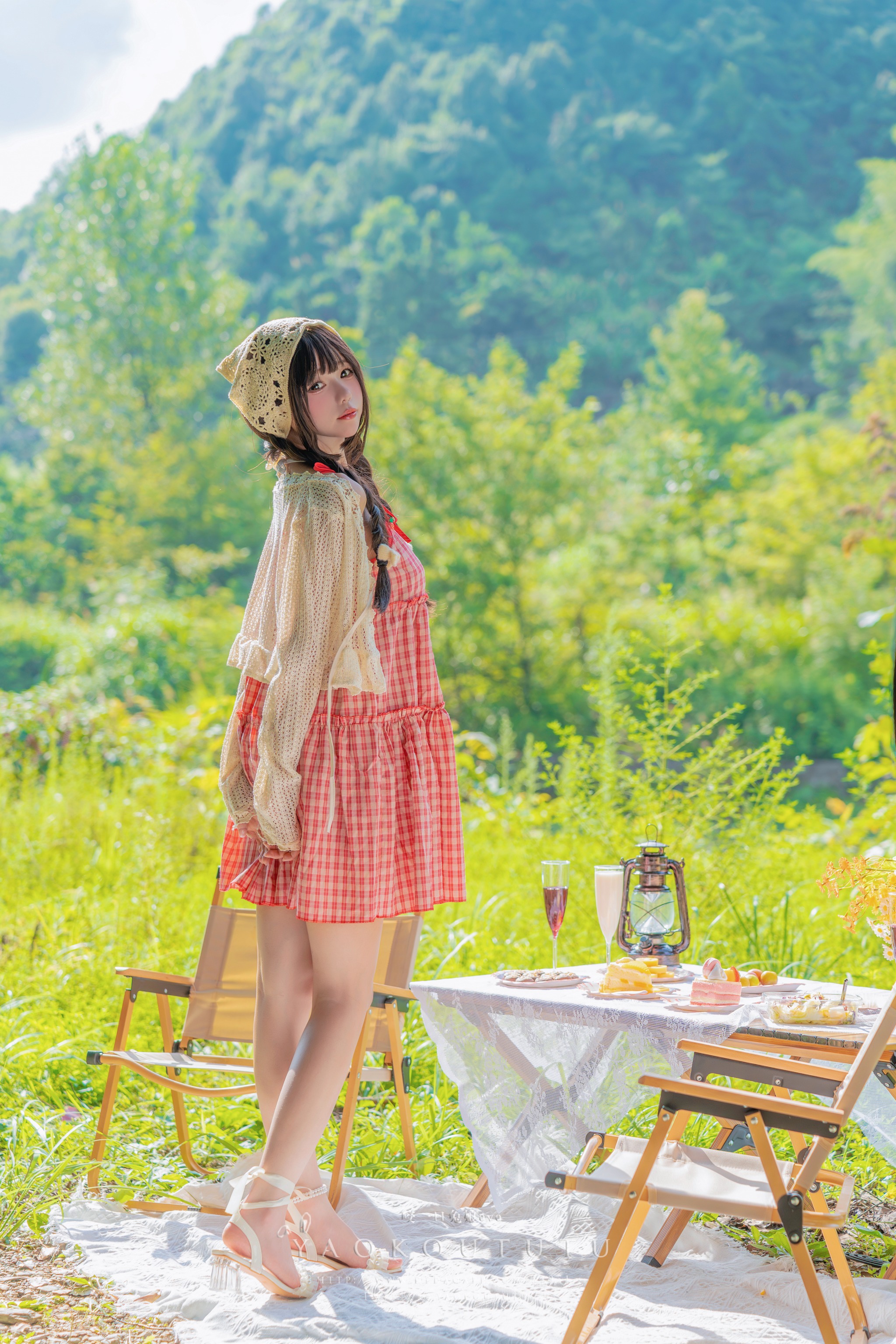 咬一口兔娘 - NO.086 (黏黏团子兔)『绿野茶会』Lovesick girls[69P1V]-XikXak